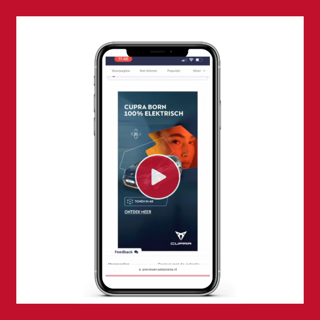 Brand new: AR banners - van interactieve 3D ads naar augmented reality experience